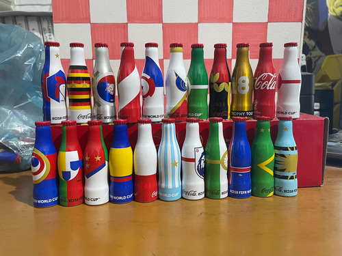 Mini Botellas Coca Cola Mundial Rusia 2018