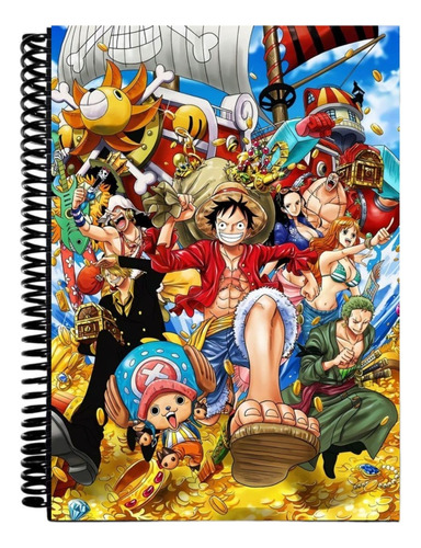 Cuaderno One Piece Gold 100 H