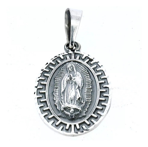 Medalla De Plata Virgen De Guadalupe