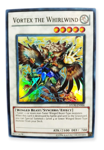 Yugi-oh! Vortex The Whirlwind Stor-en000 Super 