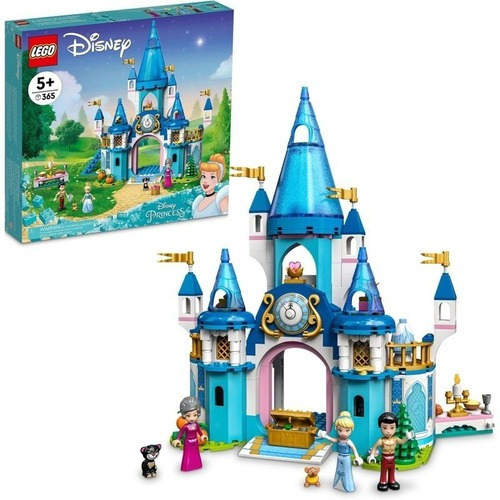 Lego Disney Castillo Cenicienta Y El Príncipe 365 Pzs 43206 