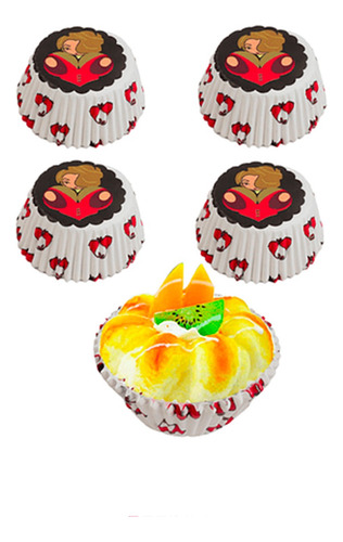 Pack 100 Mini Capacillos Cupcakes Despedida Soletera 3cm 