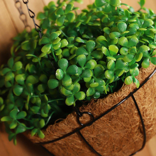 Colgadora De Plantas Artificial De Canasta Colgante Falsa
