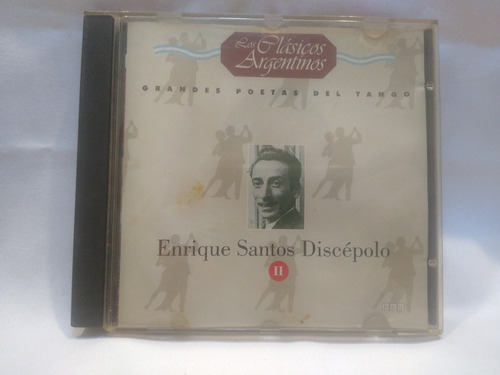 Enrique Santos Discepolo Cd Grandes Poetas Del Tango 2