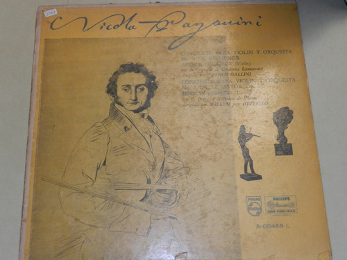 Vinilo 0347-paganini - Conc. Nro 1 Y Nro 4 