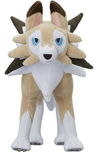 Gris Lycanroc Peluche Muñeca Juguete Cumpleaño Regalo 25cm