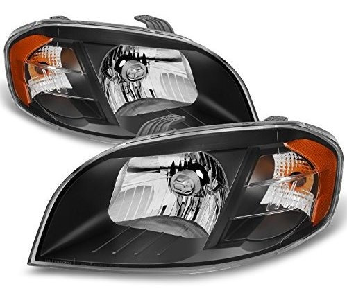 Faros Negros Akkon Para Chevy Aveo 2007-2011