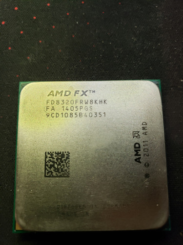 Procesador Amd Fx 8320 8 Núcleos A 4ghz. Am3+ Con Garantía!! (Usado)
