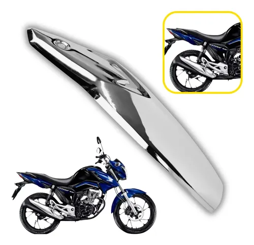 Protetor Escape Honda Cg 160 Fan Titan Start Cromado 16 A 24