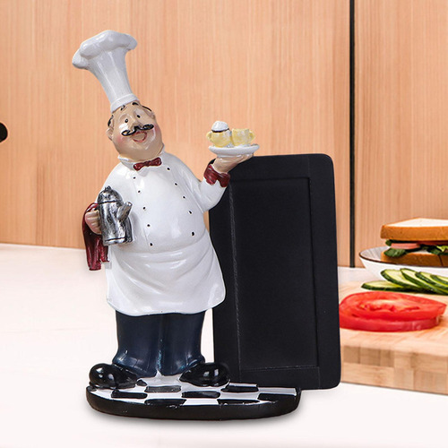 Q Estatuilla De Chef, Escultura De Chef, Estatua De Estilo F