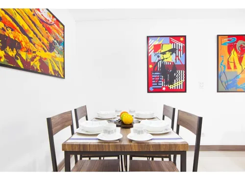 Aparta Estudio Amoblado En Laureles Por Noche O Por Mes