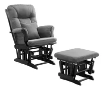 Comprar Silla Mecedora + Banquito Descansa Pies Lactancia Mama Bebe 