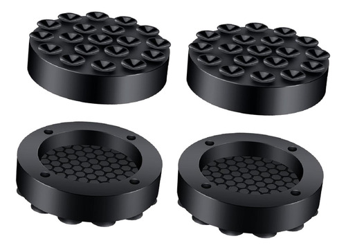 Almohadillas Antivibración Para Lavadora, Pedestales Negro