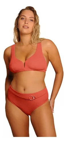 Bikini Corpiño C/tazas Vedetina Hasta T.48 4209 Sol Y Oro