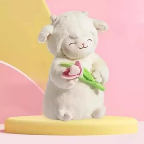 1 Peça Tulipa Cordeiro Pelúcia Brinquedo Tik Tok Presente