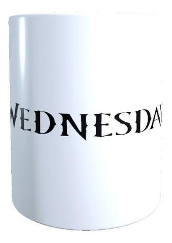 Tazon Taza Diseño Merlina Wednesday Addams