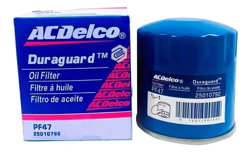 Filtro Aceite Acdelco Pf 47 Aveo Optra Lanos Palio