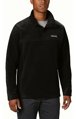 Columbia Steens Mountain Half Snap Hombre, Negro, Small