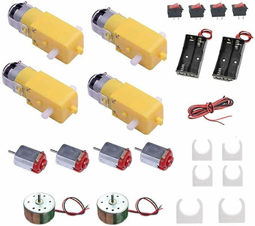 Dc Motor Kits Accessories For Robot Car Science Projects
