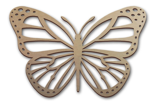 Mariposa Adorno Mesa Principal Mdf 3 Mm Candy Bar 60 X 90 Cm