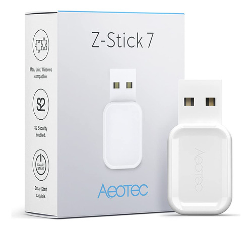 Aeotec Z-stick 7 Plus, Zwave Plus Usb Para Crear Concentrad.