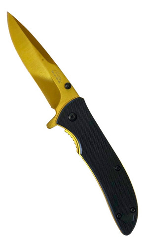 Navaja Rite Edge Modelo 300343-gd Negro Y Dorado Lo De Jorg