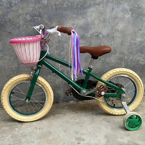 S Cesta De Bicicleta Infantil Con Campanas Y Pegatinas
