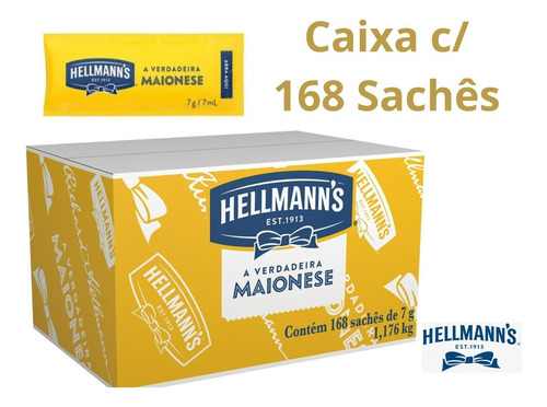 Kit Hellmanns Maionese, Ketchup E Mostarda Cx 504 De 7g