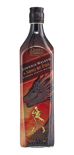 Whisky Johnny Walker A Song Of Fire Game Of Thrones