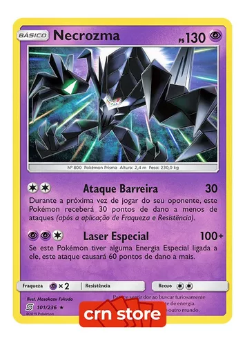 Carta Pokémon Lendário Solgaleo Gx Sol E Lua