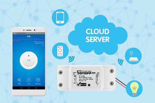 Control Remoto Wifi Y Rf 433 Mhz Sonoff Arduino Raspberry