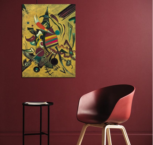 Vinilo Decorativo 30x45cm Kandinski Abstracto Express
