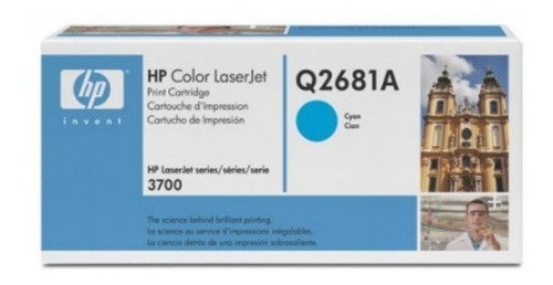 Hp Q2681a 2681 Q2681 2681a Cyan Laserjet 3700 Original Nuevo