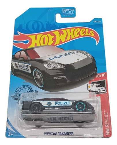 Auto Coleccion Porsche Panamera Policia Hot Wheels 