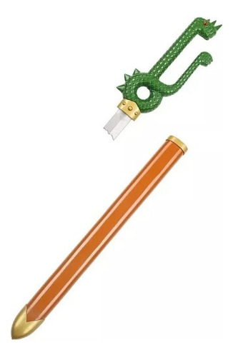 Espada Meliodas Quebrada The Seven Deadly Sins Anime Cosplay Cor Marrom