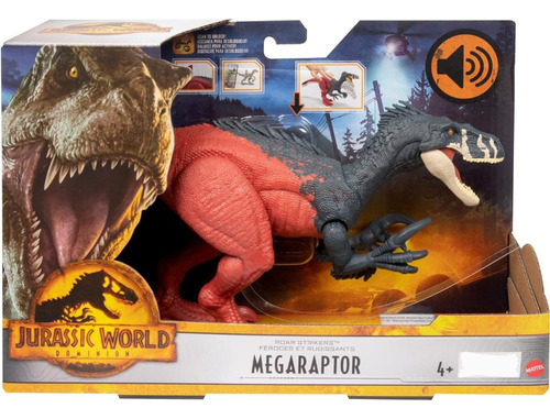 Jurassic World Megaraptor Ruje Y Ataca 