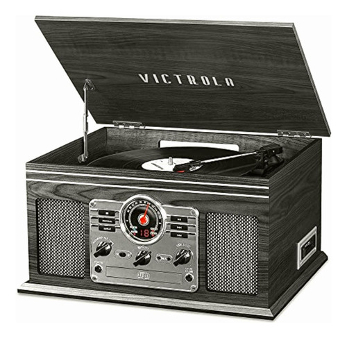 Victrola Nostalgic 6-in-1 Bluetooth Record Player &