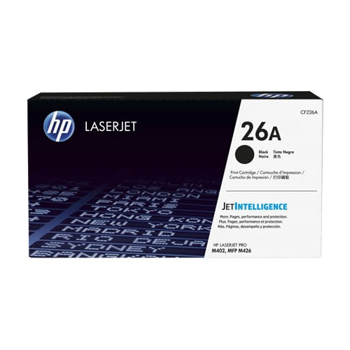 Toner Hp Cf226a (26a) Original Laserjet  Pro M402 M426 Negro