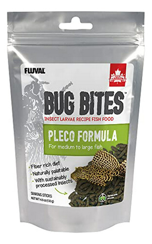 Alimentador Inferior Para Peces Fluval Bug Bites, Gránulos P