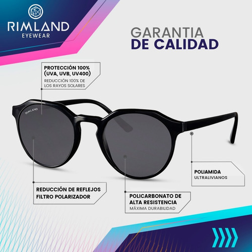 Imagen 7 de 9 de Anteojos Lentes De Sol Rimland Blink