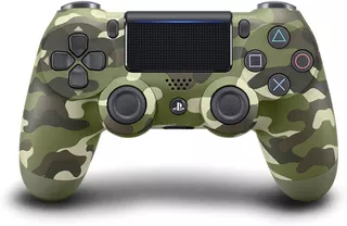Joystick inalámbrico Sony PlayStation Dualshock 4 ps4 green camouflage