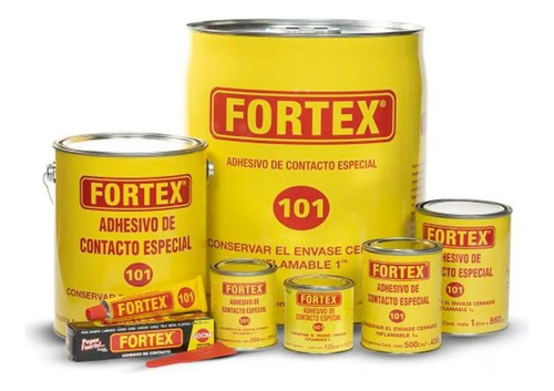 Cemento Adhesivo De Contacto Fortex 10 Litros Pegamento 101