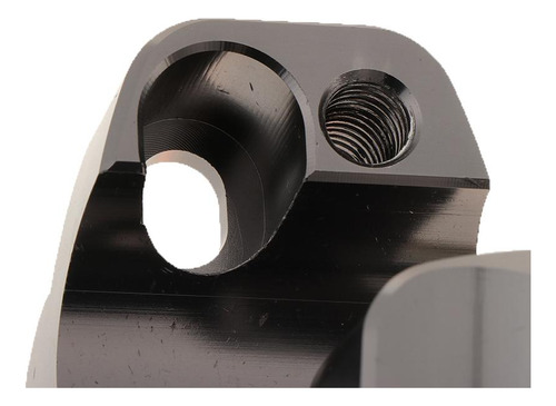 Adaptador De Abrazadera De Barra De Manija Manivelas Plata