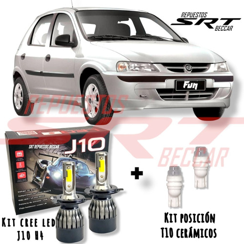 Kit Cree Led Alta Baja + Posicion Led Suzuki Fun Todos 