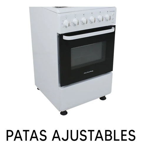 Cocina Electrica Futura Plus Cadiz Blanca 4 Discos Dimm