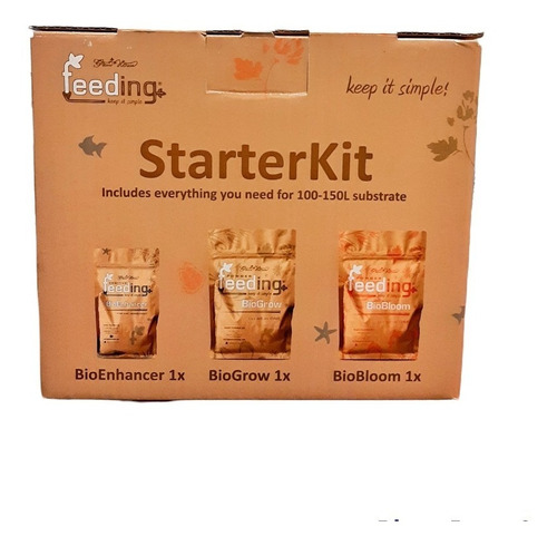 Starterkit Powder Feeding Bio Ciclo Completo / Green House 