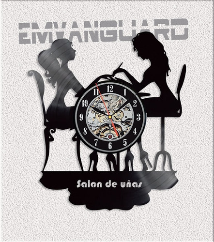 Reloj Vinilo Retro Personalizados En Lp De 30cm