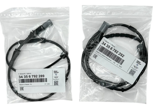 Sensores Balatas Freno Kit Bmw 135 235 335 435 13-1 Original