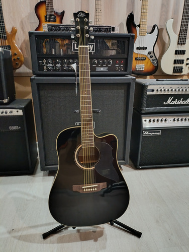 Guitarra Electroacústica Eko Ranger Okm Negro Diestro Wengué (Usado)