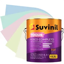 Comprar Tinta De Parede Tons Suaves Suvinil Fosco Completo 3,2 Lts